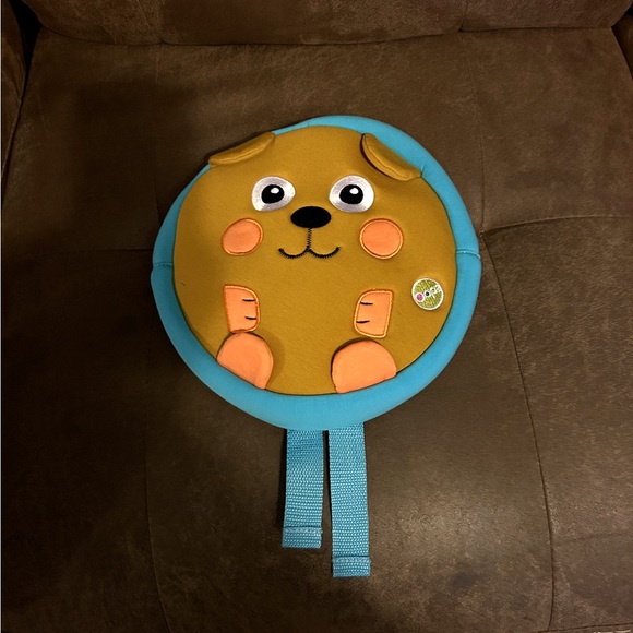 OOPS Soft Round Pappy Backpack🎒Bag for Children 👦🏻👧🏻  Bear 🐻 Character - Picture 2 of 12